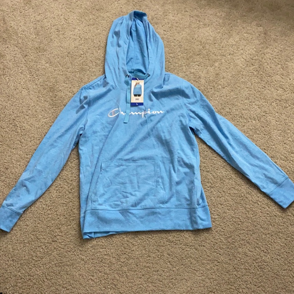 Blue Champion hoodie
